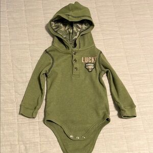 Lucky Brand Waffle Thermal Onesie
